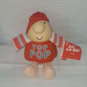 ZIGGY Father's Day 'Top Pop' Vinyl & Plush Toy Figure - NWT Vintage 1993